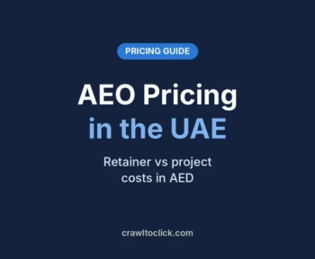 AEO pricing in the UAE guide cover