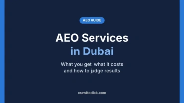 AEO services in Dubai guide cover