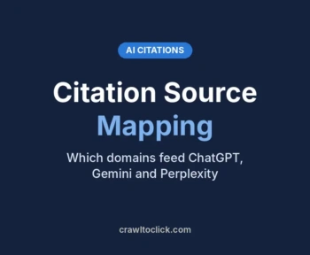Citation source mapping: which domains feed ChatGPT, Gemini and Perplexity