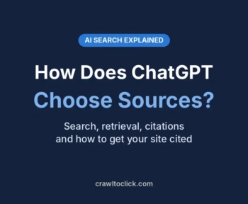 How does ChatGPT choose sources