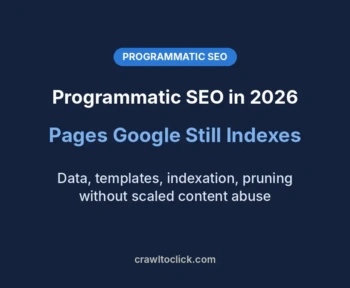Programmatic SEO in 2026