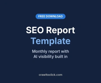 Free SEO report template download