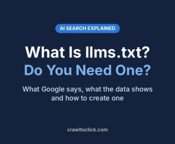What is llms.txt and do you need one